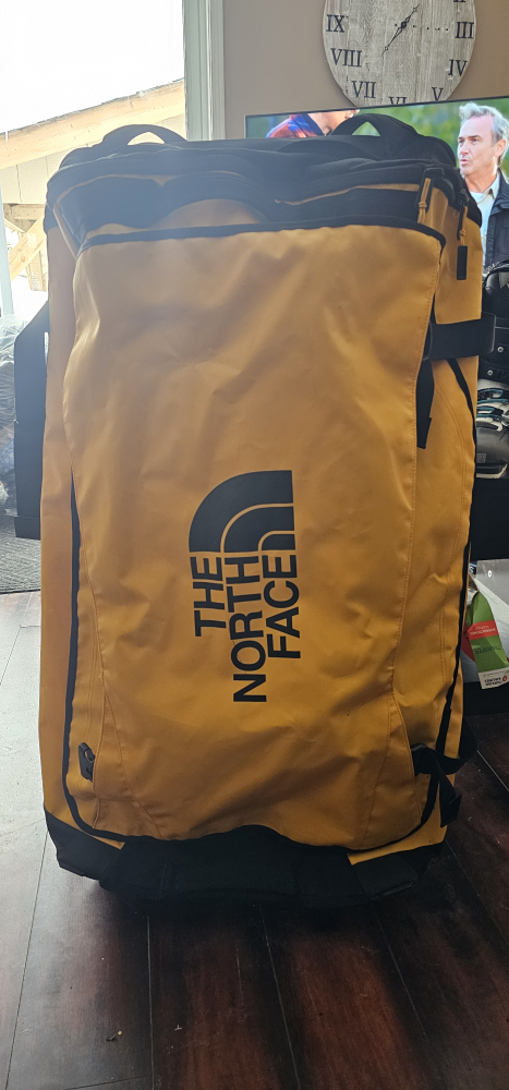 The North Face Rolling Duffel Bag - Yellow/Black - photo 3