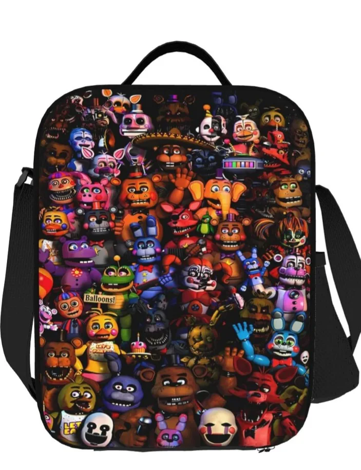 NEW!   Five Nights at Freddy's Backpack Set - All 3 Pieces 🏈 image indicator(5)