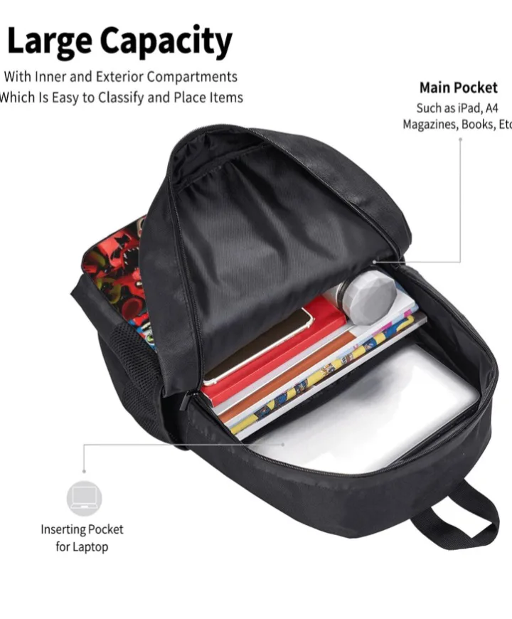 NEW!   Five Nights at Freddy's Backpack Set - All 3 Pieces 🏈 image indicator(7)