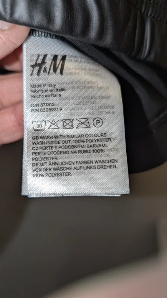 H&M Black Leggings 🏈 image indicator(3)