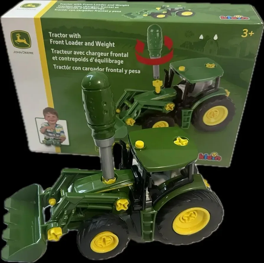 John Deere Tractor with Front Loader Toy image indicator(2)