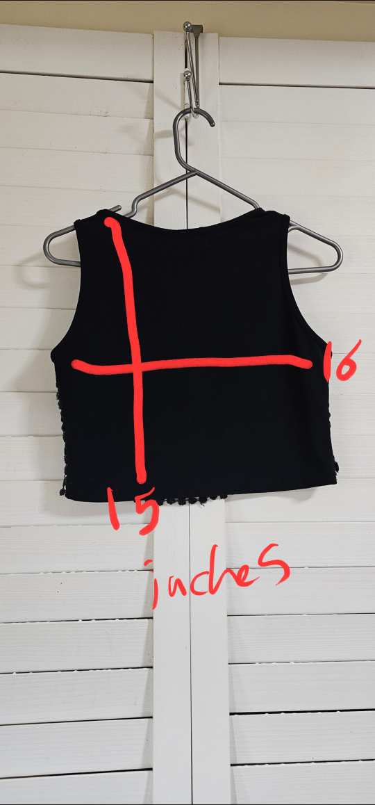 Unique Black and White Crochet Crop Top - photo 5
