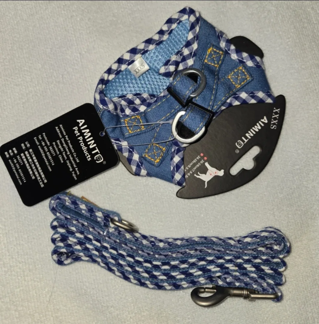 New Pet Harness and Leash Set XXXS image indicator(2)