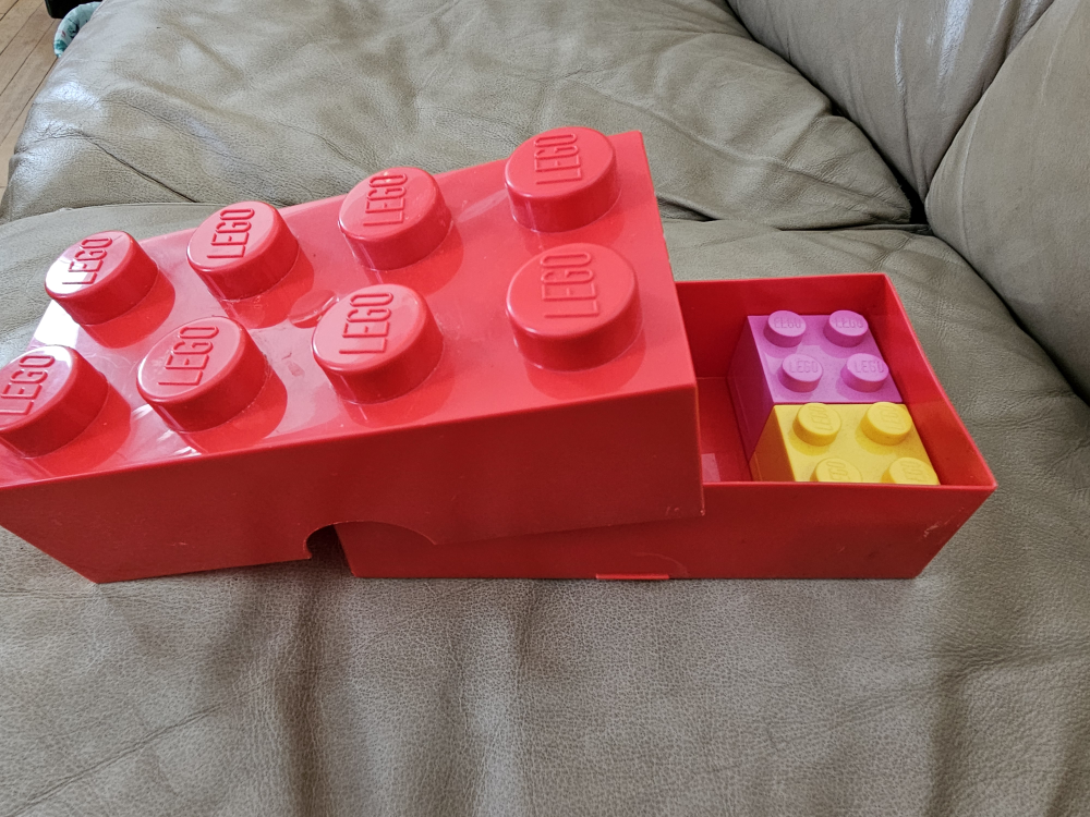LEGO Storage Brick Lunch Box and Snack Boxes - photo 5