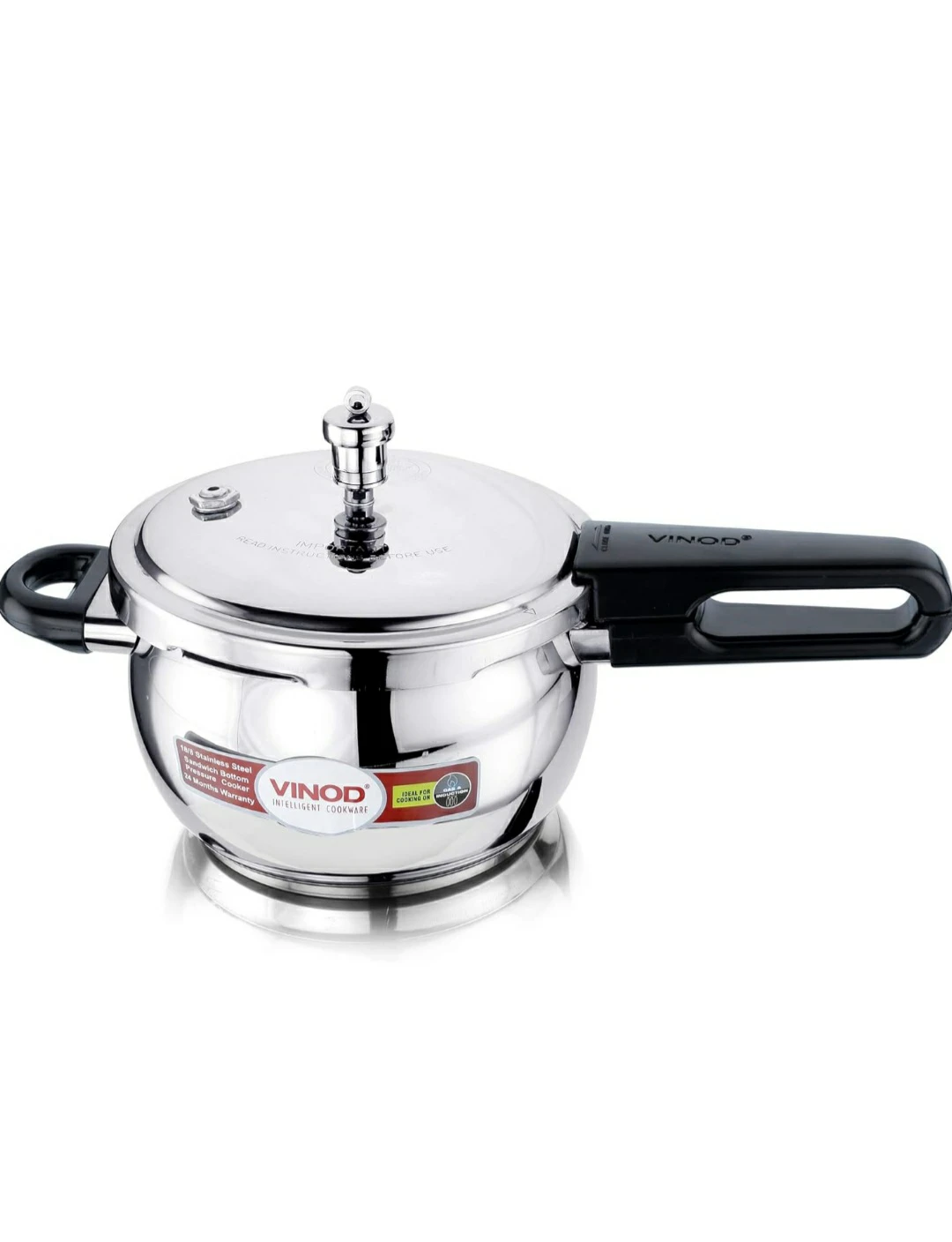 Cooker 1.5 liters Stainless steel handi cooker - VINOD Brand NEW - photo 5