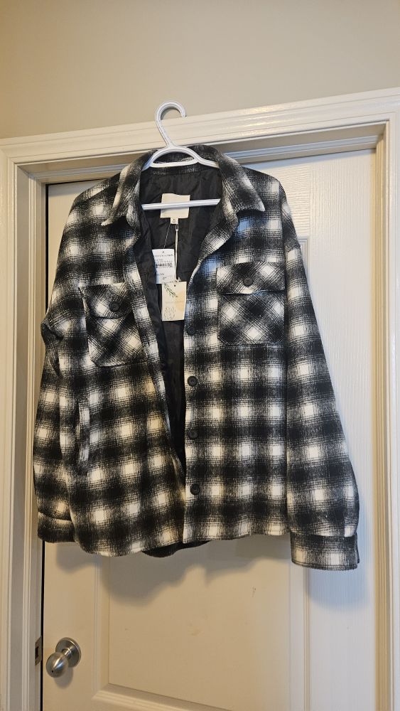 Threads & Supply Plaid Shacket  🏈 - photo 3