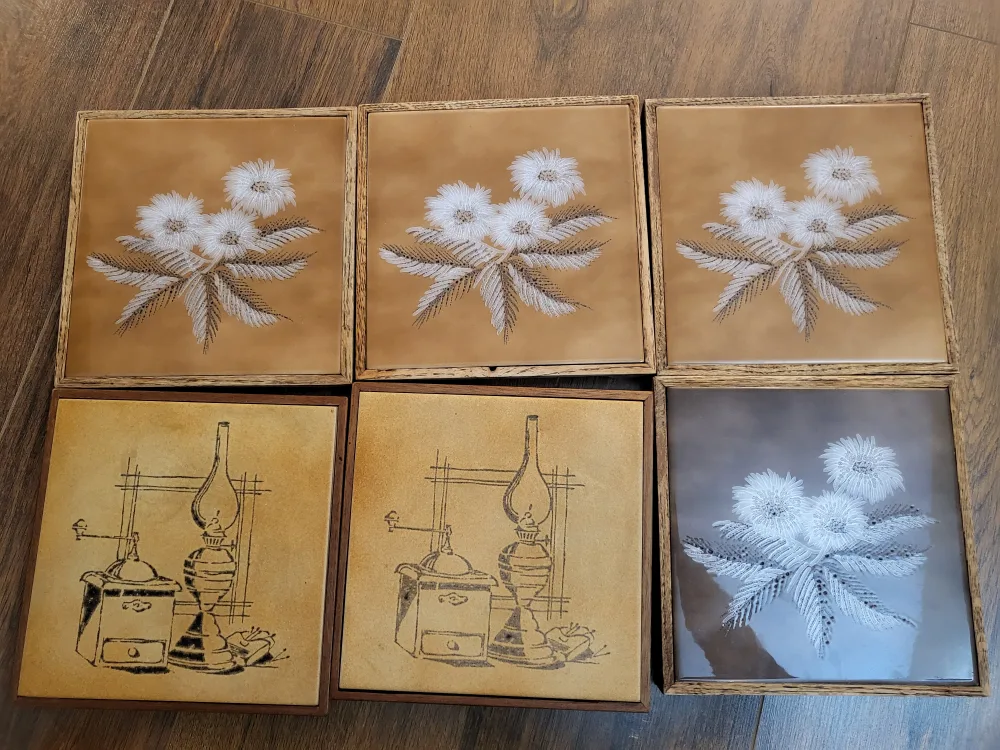 Vintage Italian Tile Coasters image indicator(4)