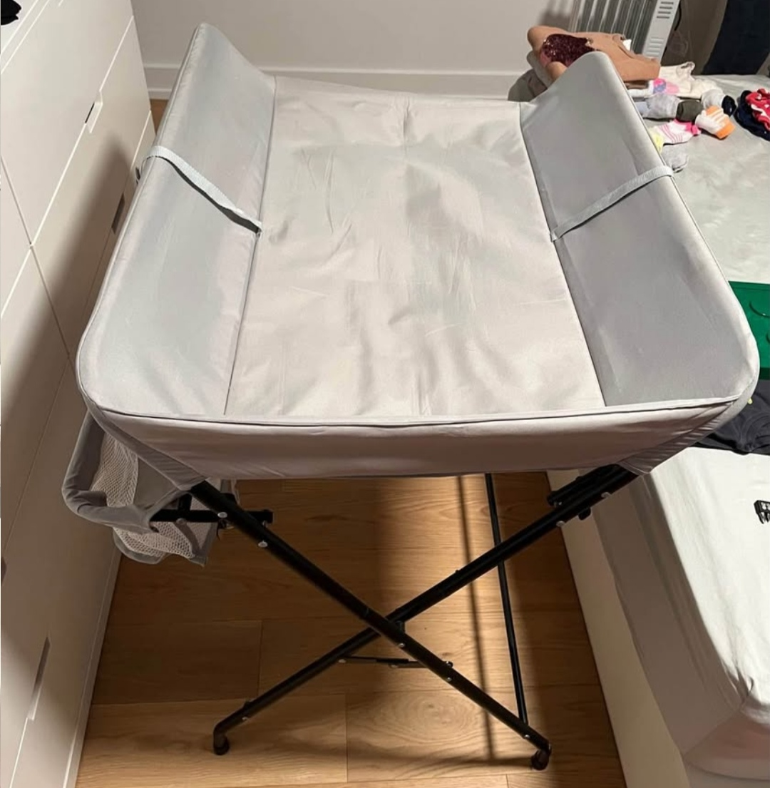 Foldable Baby Changing Table with Storage - photo 3