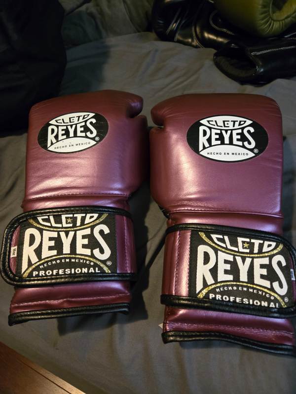 Cleto Reyes Professional Boxing Gloves - Purple