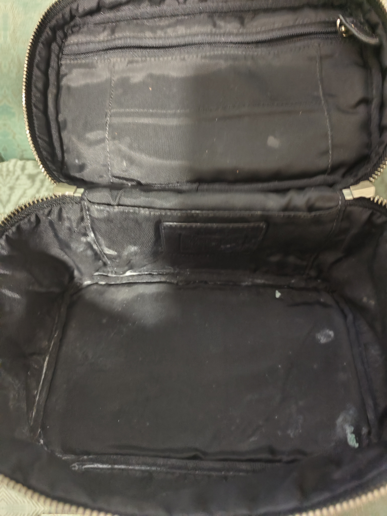 Coach Cosmetic Case - Black and White - photo 3