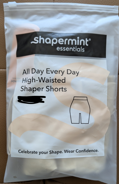 Shapermint Essentials High-Waisted Shaper Shorts -M/L