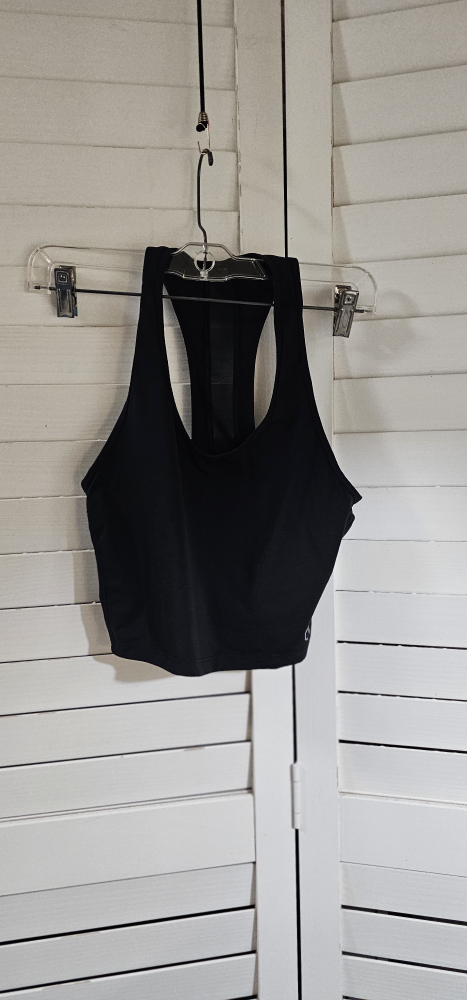 GapFit Black Racerback Sports Bra - XS/TP