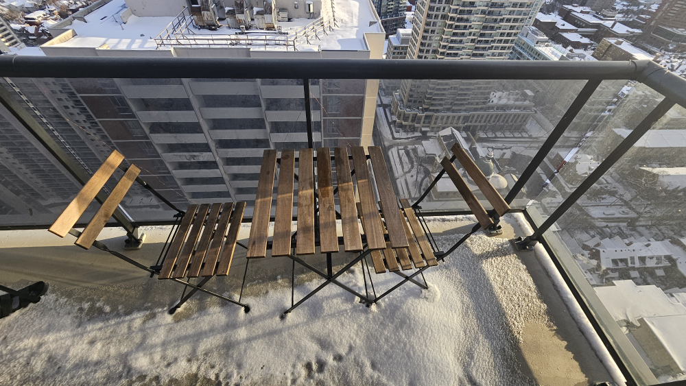 Balcony Set - Two Chairs and Table