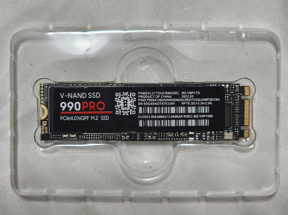 NIB 4TB V-NAND 990PRO PCIe4.0 NVMe M.2 SSD image indicator(2)
