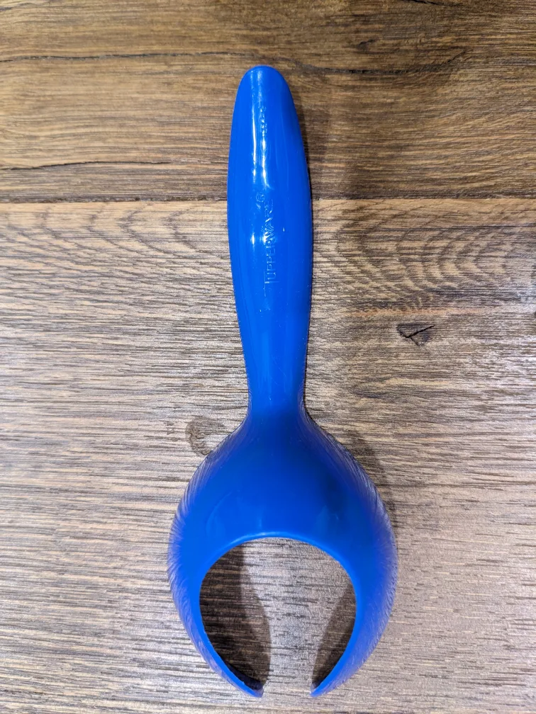 Blue Plastic Hard Boiled Egg Lifter Scoop #freecycle image indicator(2)