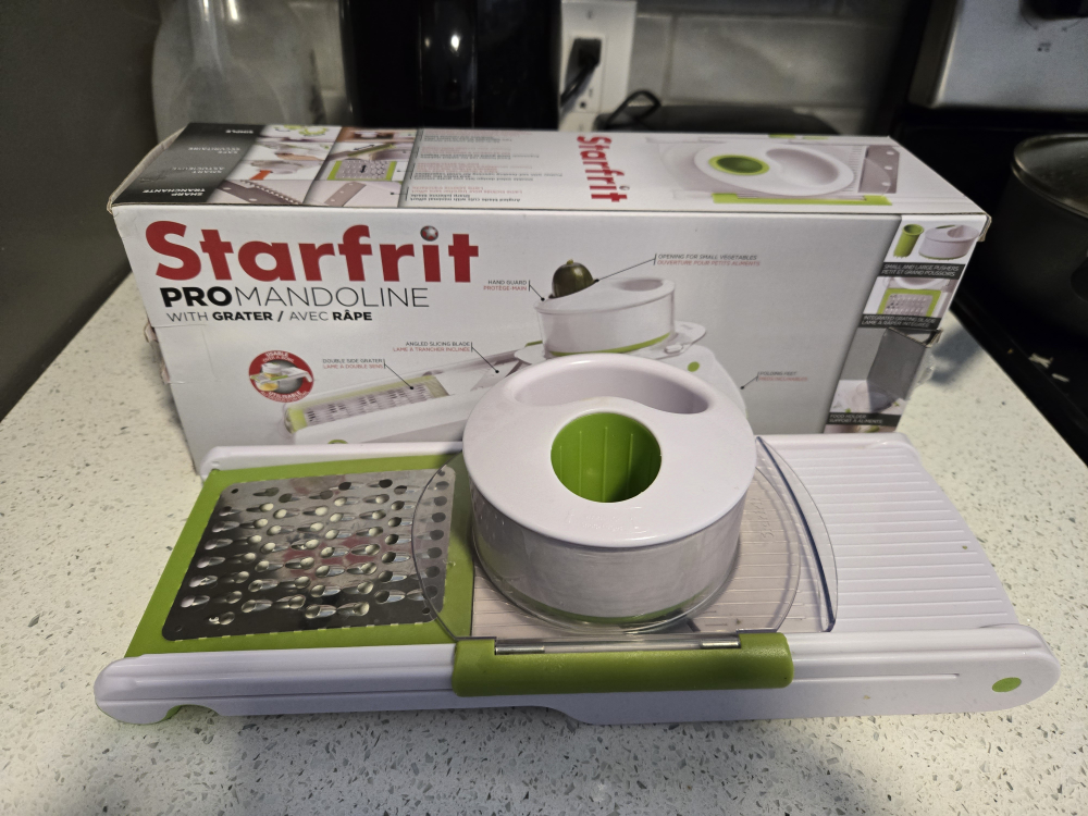 Starfrit Pro Mandoline with Grater