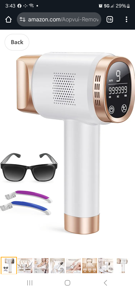 Handheld IPL Hair Removal Device - FZ-608