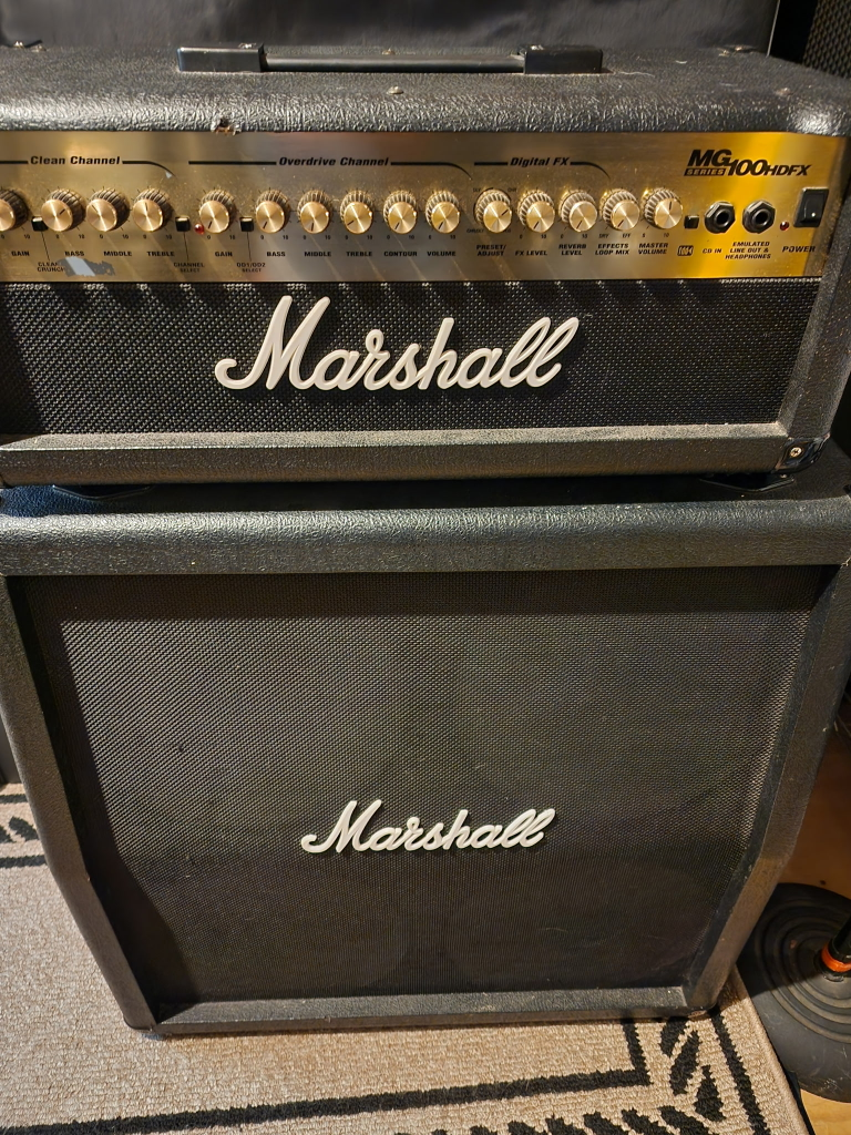 Marshall MG100HDFX 100-watt Guitar Amplifier