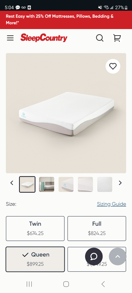 Brand new Bloom Cloud 2.0  Mattress in Box - Queen size - photo 2