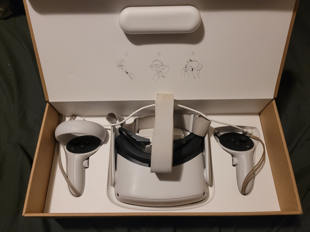 Meta Quest 2 VR Headset - 128 GB *1 working controller*