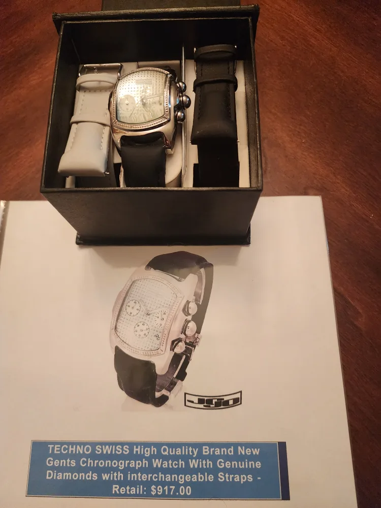 TechnoSwiss Men's Chronograph Watch image indicator(3)