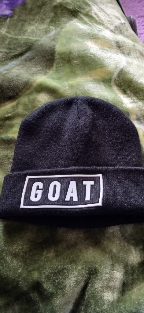 GOAT Black Beanie