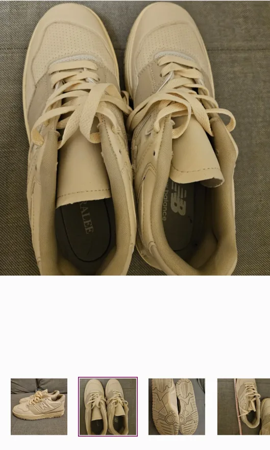 New Balance Auralee 550 size 6.5 image indicator(2)