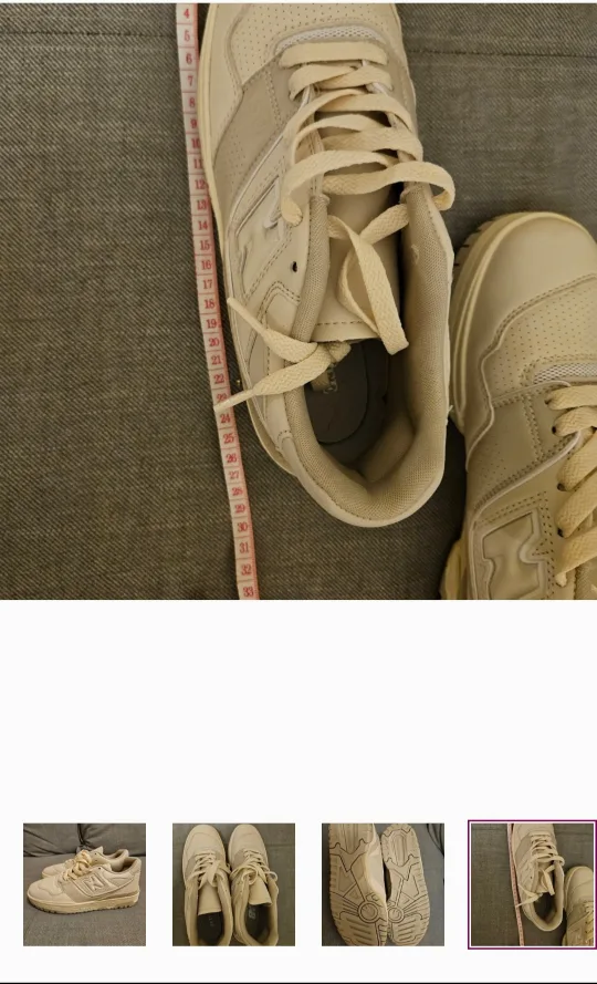 New Balance Auralee 550 size 6.5 image indicator(4)