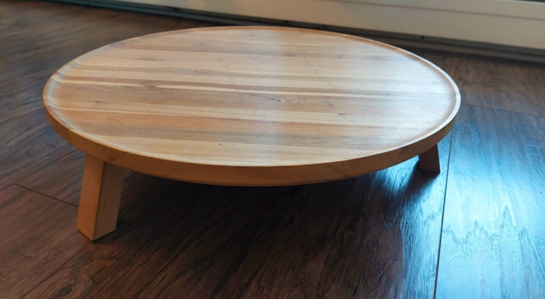 ikea 3 legged round table - photo 3
