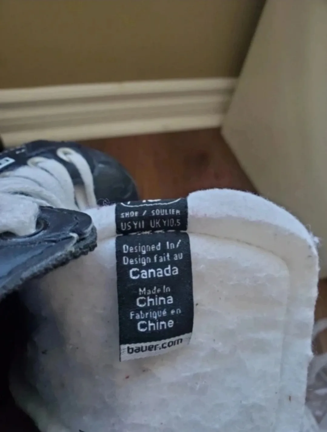 Bauer Hockey ice Skates Kids size US11 ❤ image indicator(5)