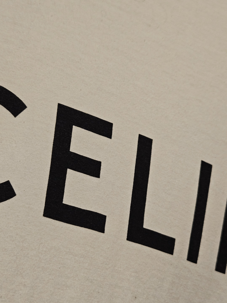 CELINE Paris Oversized T-Shirt - White - Size XL - photo 5