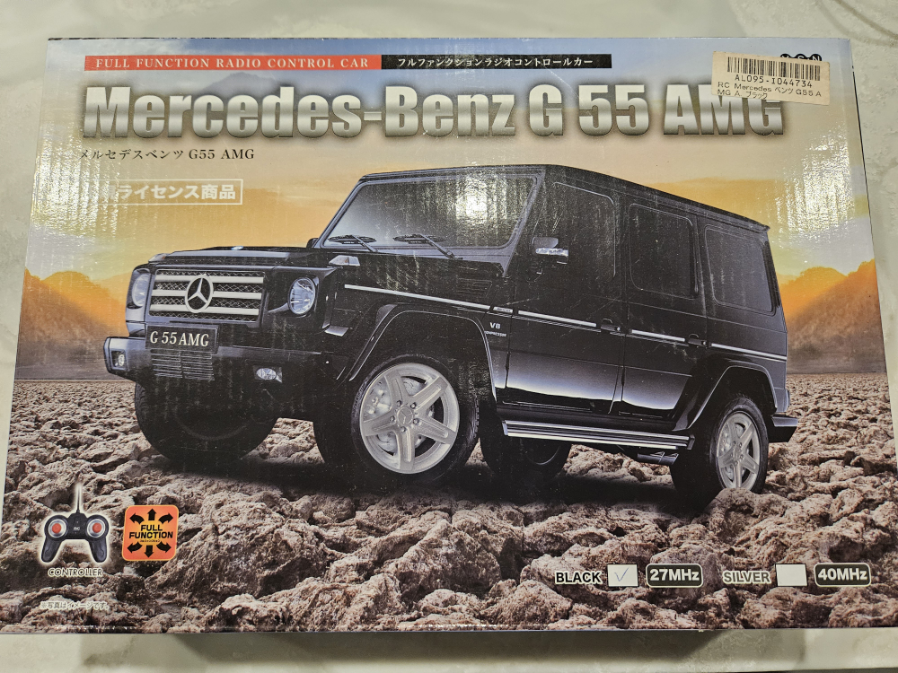 Mercedes Benz G55 AMG full function toy with controller.