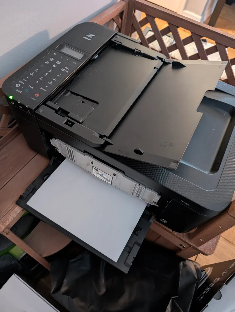 Canon PIXMA TR4720 Wireless All-in-One Printer image indicator(3)