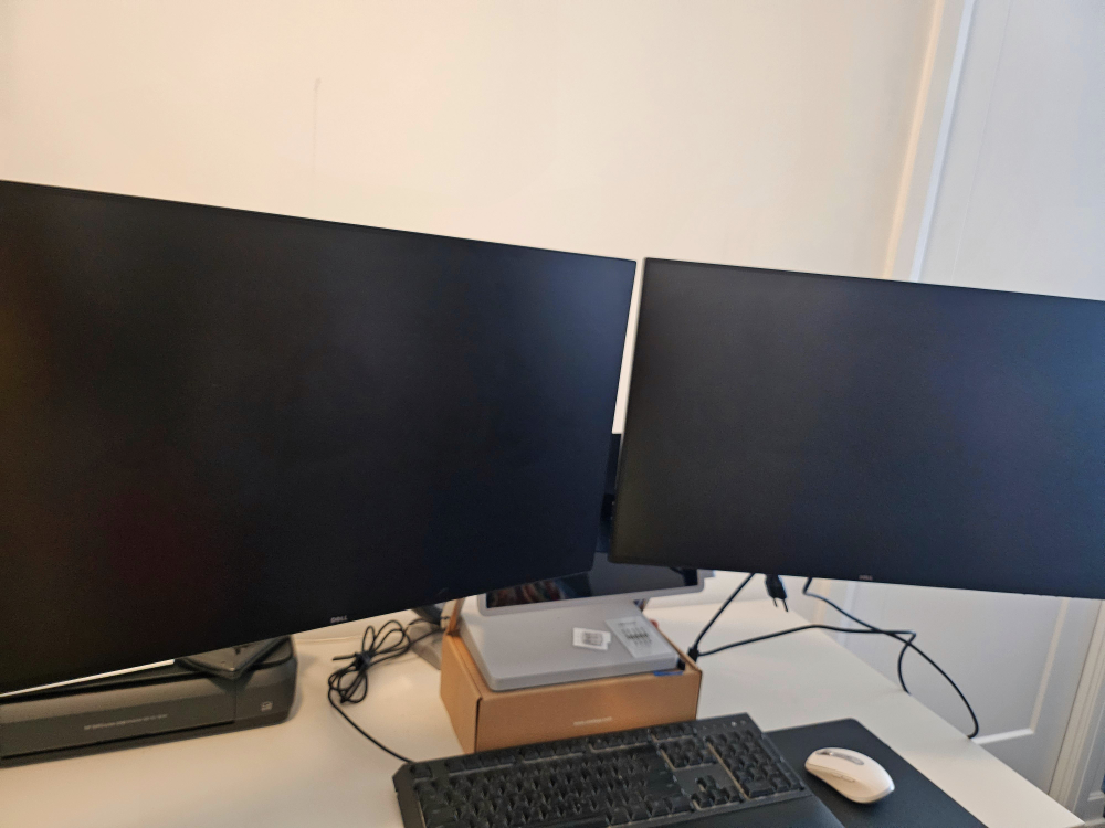 Pair of Dell UltraSharp 24 Monitors