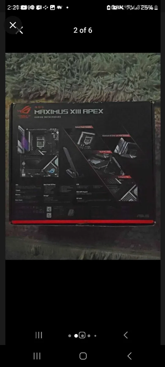 ASUS ROG Maximus XIII Apex Gaming Motherboard image indicator(2)