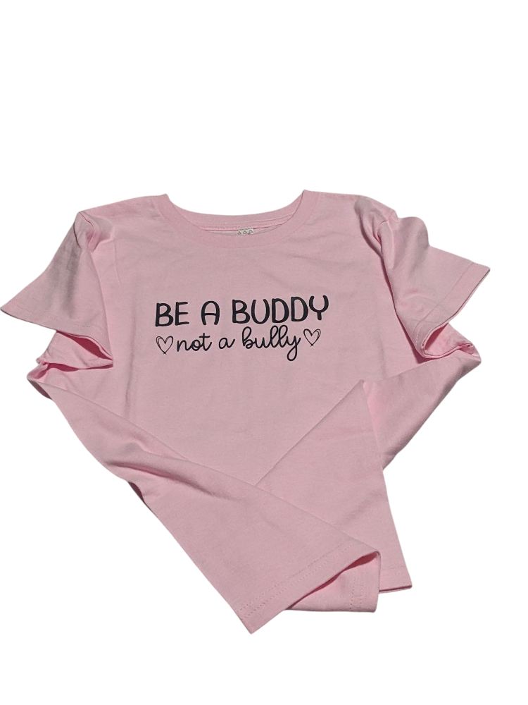Pink Shirt Day 'Be a Buddy, Not a Bully' T-Shirt