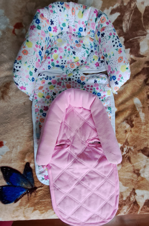 Infant Baby Car Seat/Stroller Insert Pad Set
