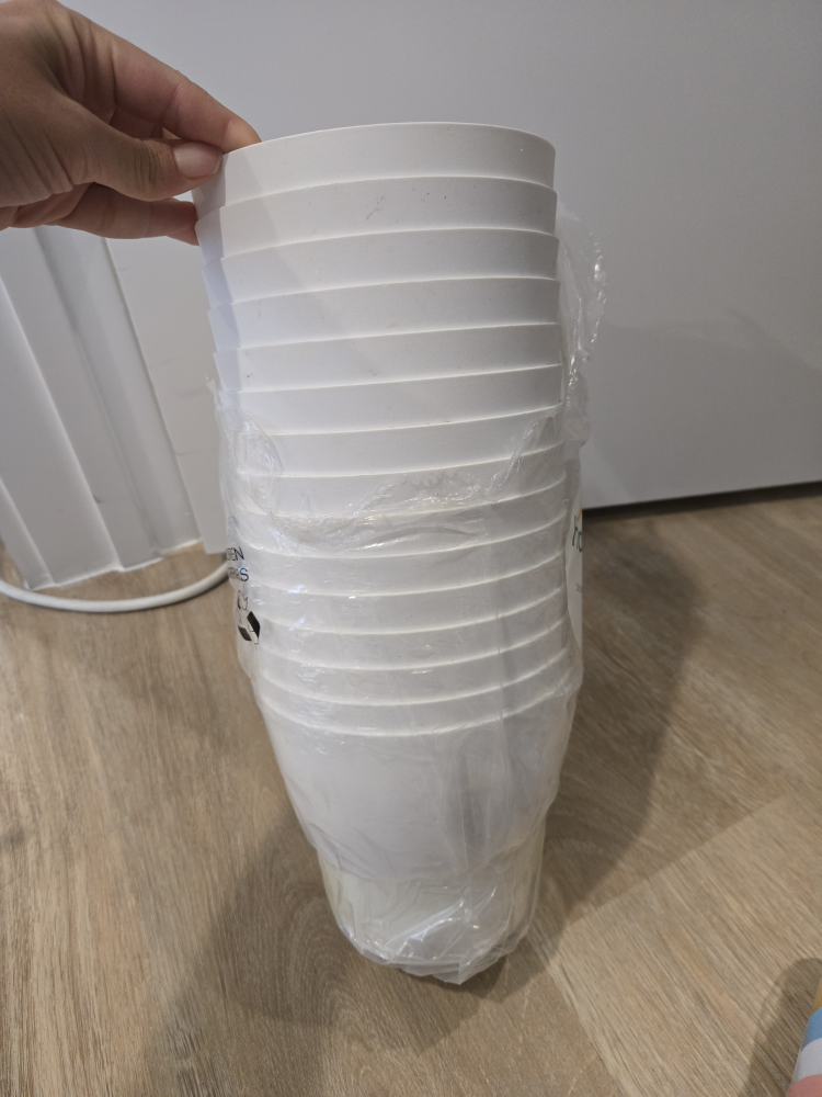 Plastic Plant Pots with drainage - Multicolor - photo 2