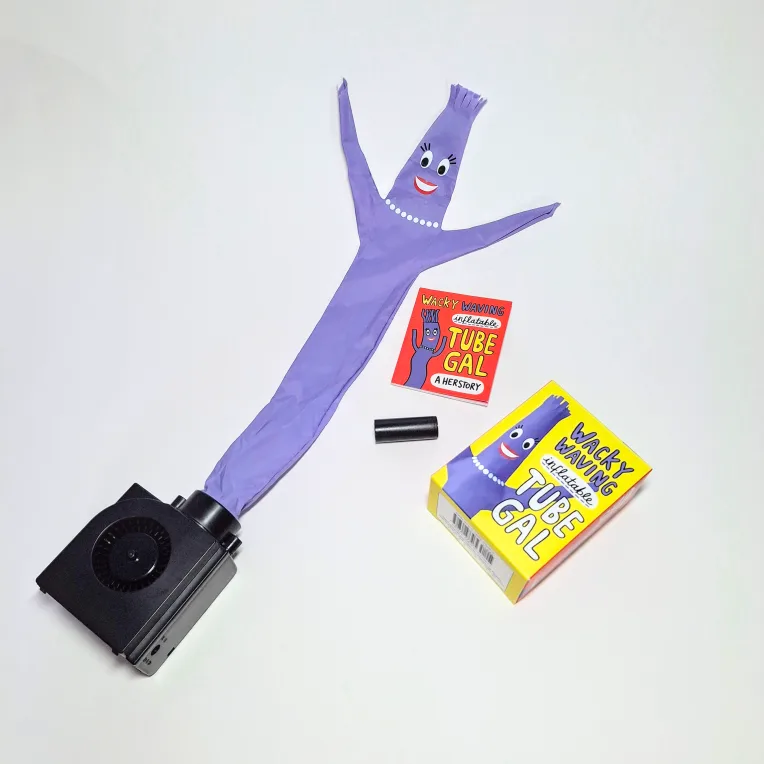 Wacky Waving Inflatable Tube Gal - Running Press image indicator(2)