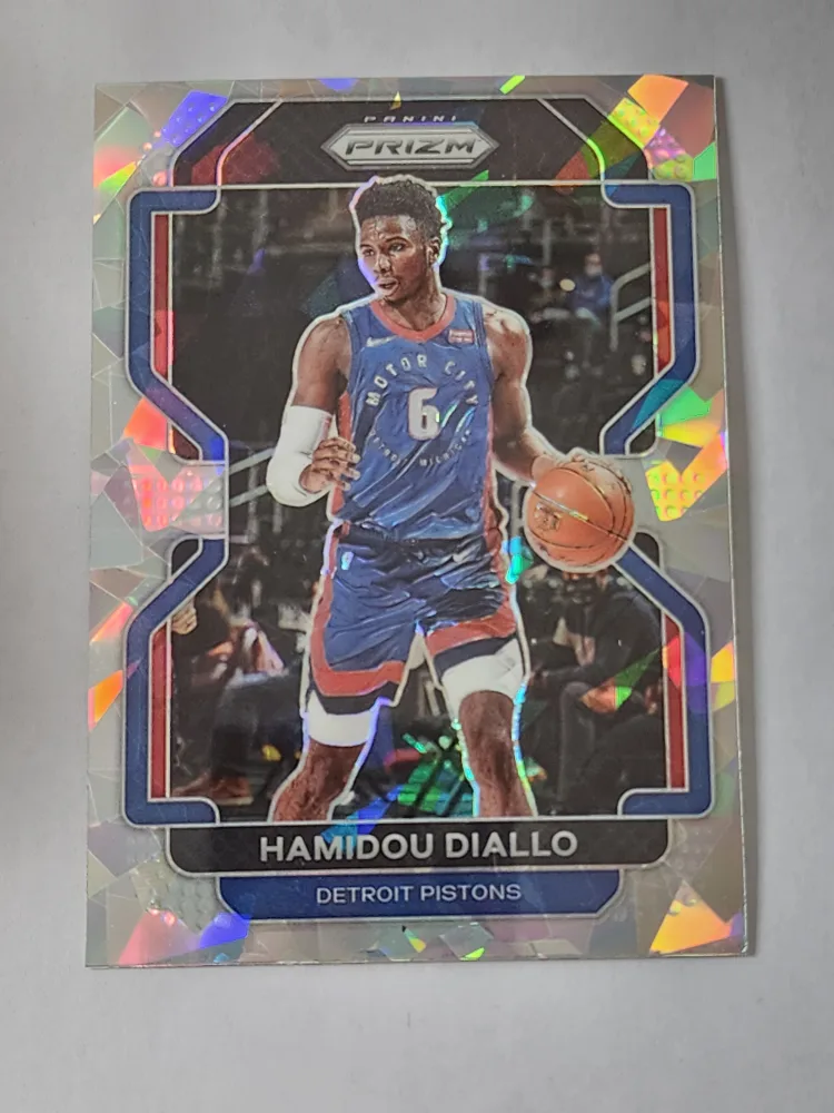 Hamidou Diallo 2021 Panini Prizm Basketball Card #140 Pistons 🏈 thumbnail