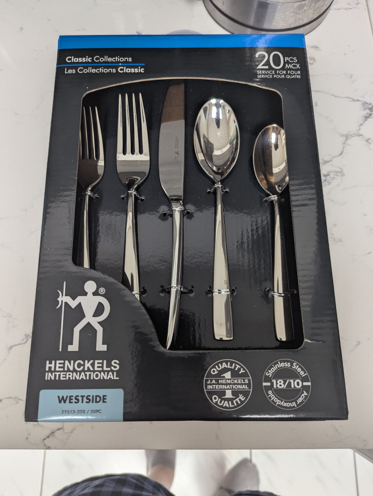 Henckels International Westside 20-Piece Cutlery Set