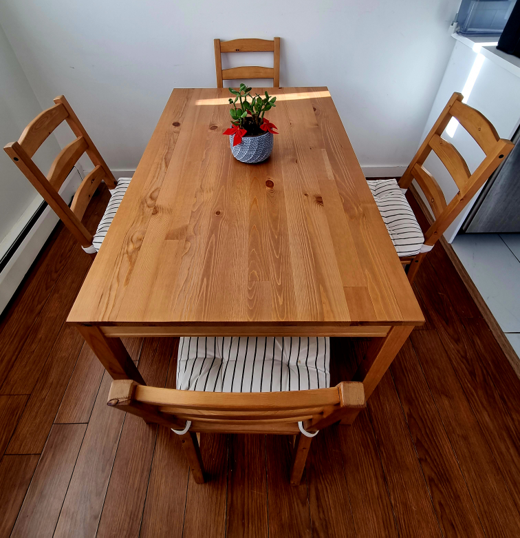 IKEA ingo/ivar 4 seater dining table