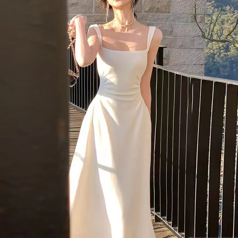 Elegant White Midi Sundress - photo 2