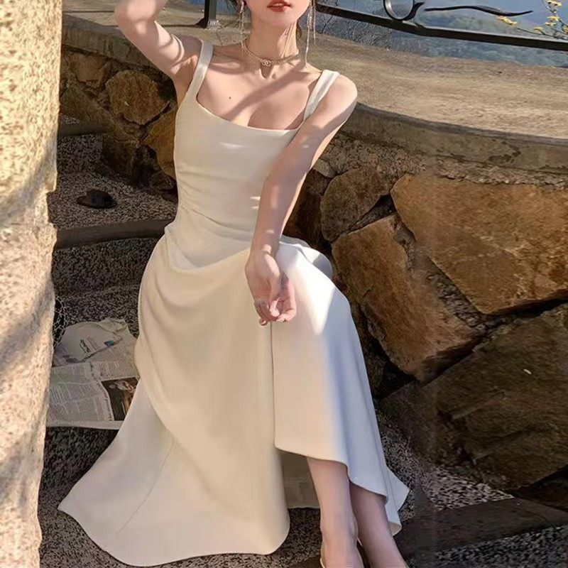 Elegant White Midi Sundress - photo 3