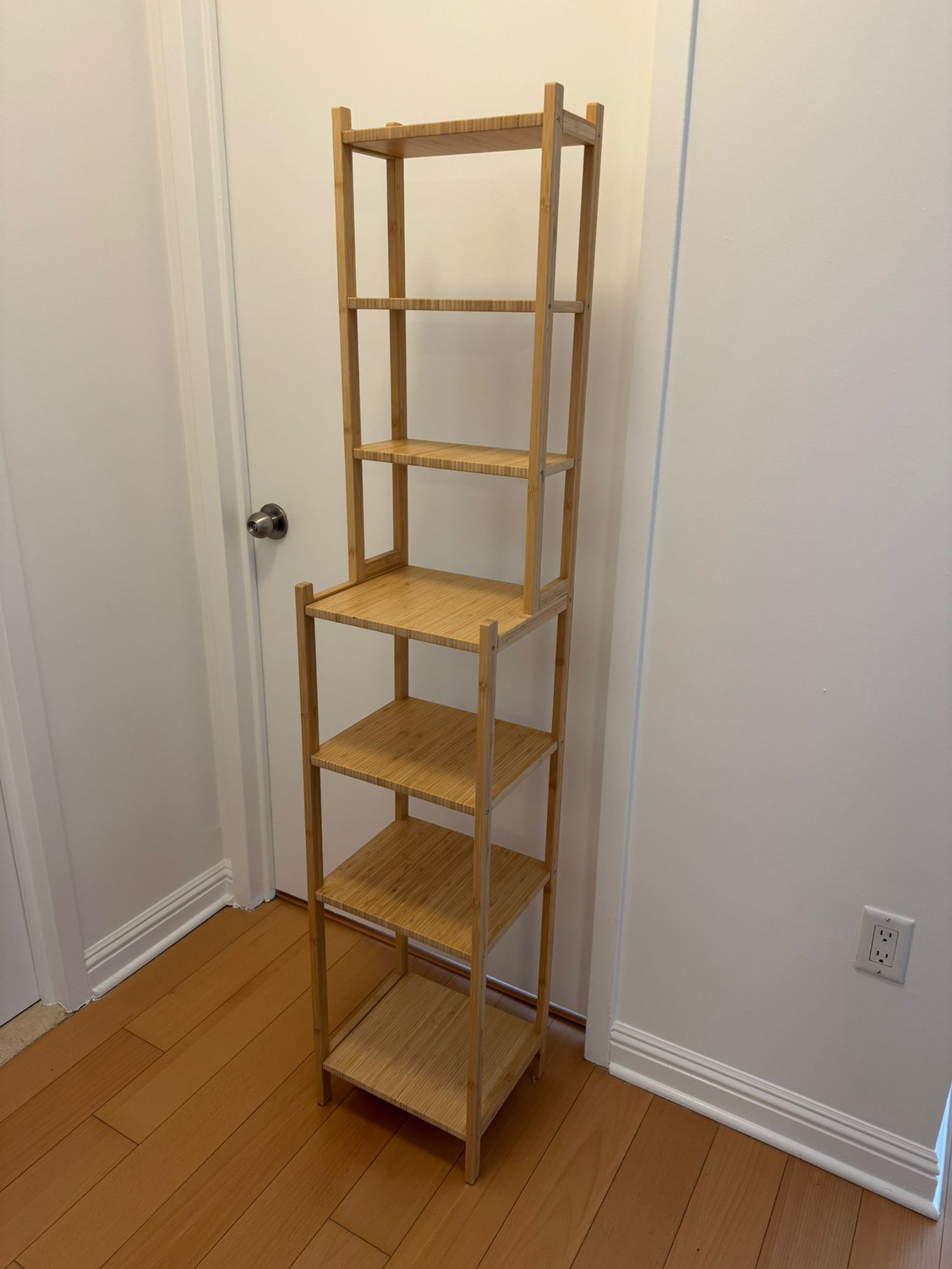 Ikea Bamboo Shelf Storage Rack
