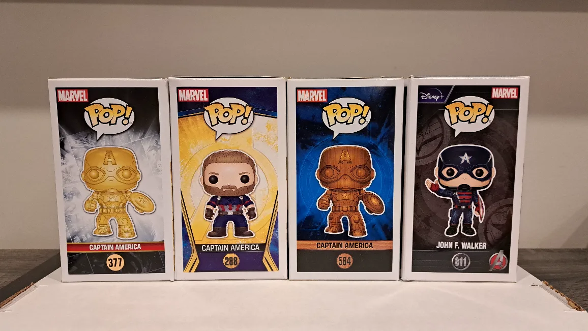 🦸‍♂️ Captain America | John F. Walker Funko Pops! image indicator(3)