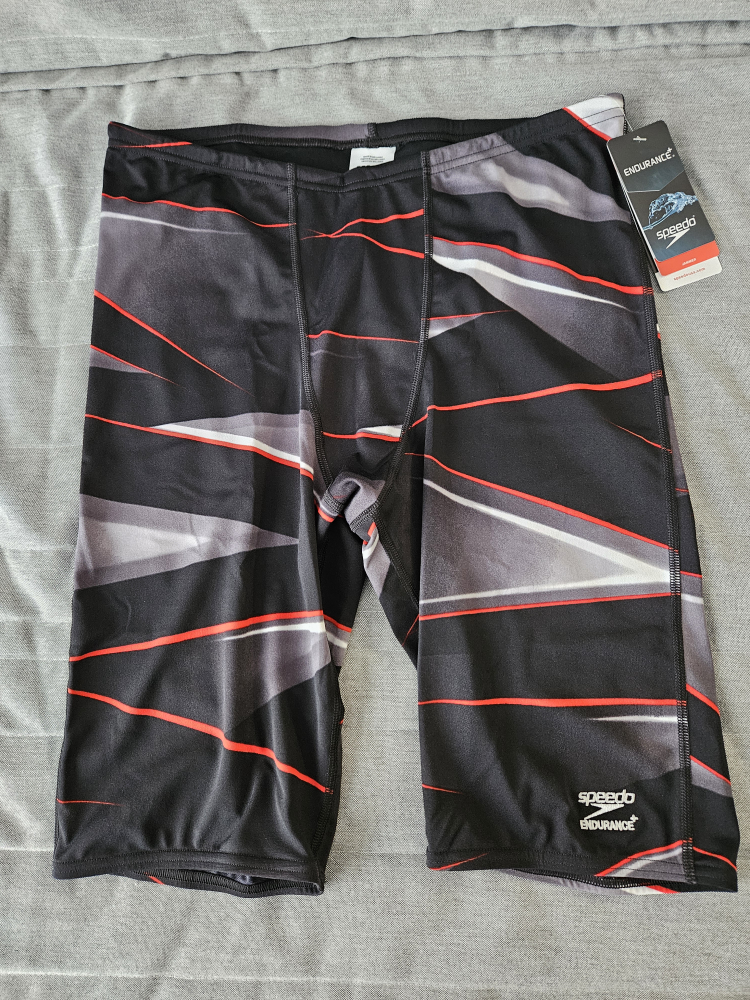 Speedo Endurance+ Men's Jammer Swimsuit Size 36