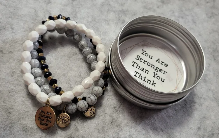 Three Beaded Bracelets Set