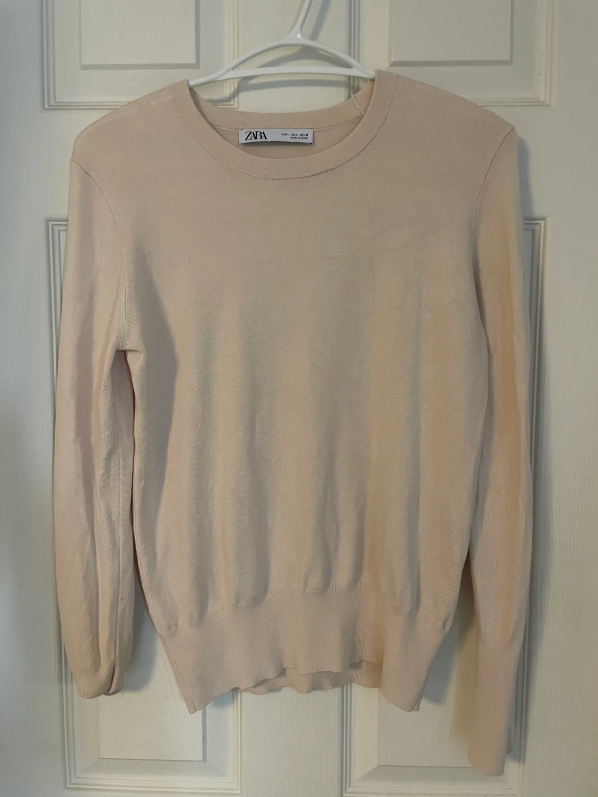 Zara long sleeve crew neck image indicator(4)