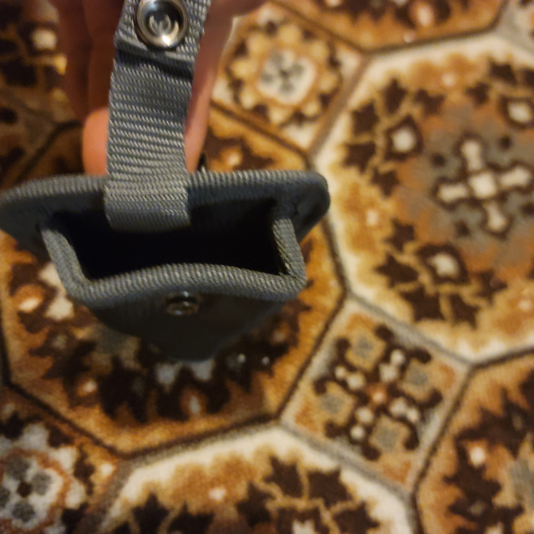 Small Grey Fabric Pouch/Holster #Freecycle